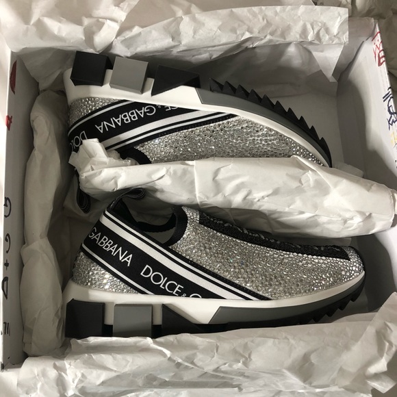 (New season) DOLCE & GABBANA SLIP-ON SNEAKERS - Picture 3 of 8